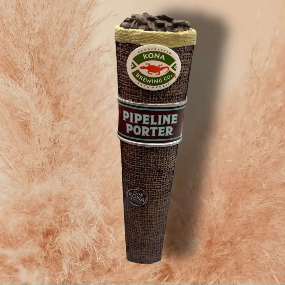 Kona Brewing Co. Pipeline Porter Beer Tap Handle Breweriana
